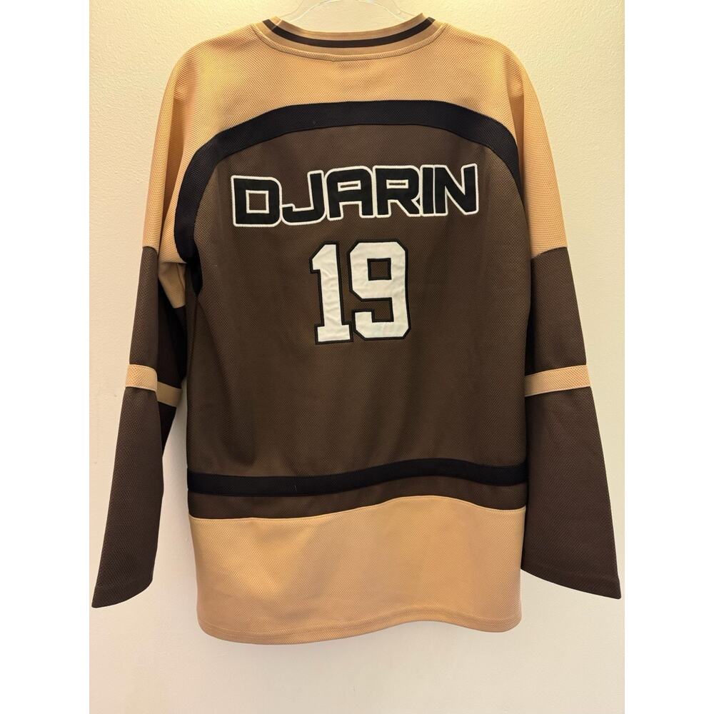 Disney The Mandolorian Din Djarin Hockey Jersey Brown Our Universe Size XS - Picture 3 of 3
